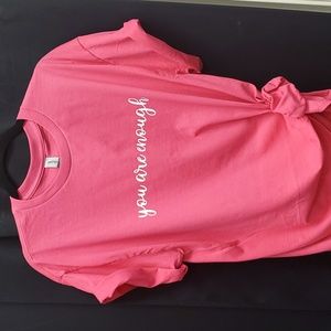 You Are Enough & Dear Person Behind Me  Mental Health Tshirt Choose Size…